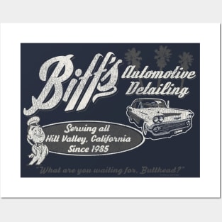 Biff's Auto Detailing Worn Out Posters and Art